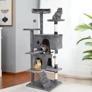 Cat Tree 54/70 Inch Cat Tower
