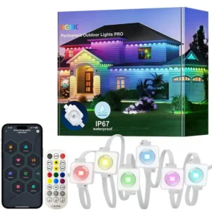 Smart Permanent Outdoor Lights  House Roof